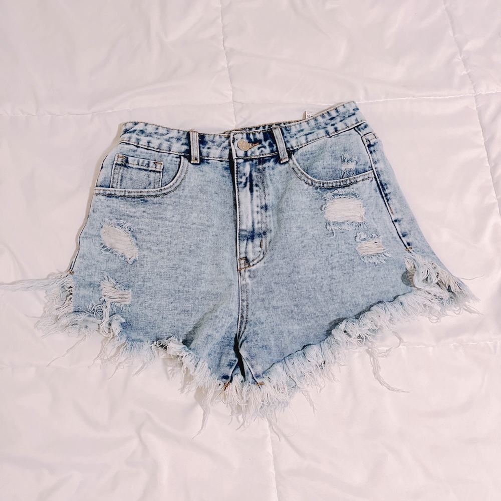 Blue Jean Shorts